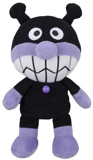 SEGA TOYS ANPANMAN 麵包超人 小小豆豆布偶, 12cm, S細菌人, 1個