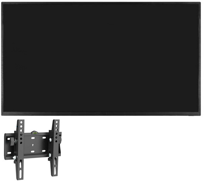 카멜 FHD 광고용 디지털 사이니지 모니터 + 벽걸이 각도조절 브라켓 세트 방문설치, 101.6cm, 모니터(CDS4010), 브라켓(WBT42E)