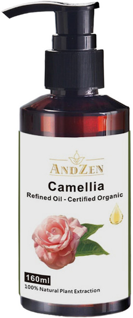 ANDZEN 安得仁 ACO有機保濕按摩基底油 山茶花油, 160ml, 1瓶