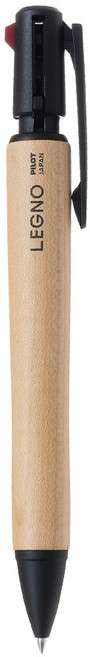 PILOT 百樂 LEGNO 2+1按鍵式多功能筆 北美硬楓木材質, 灰色, 1支