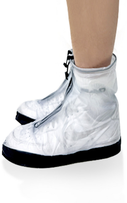 공유 남녀공용 지퍼 투명 방수 장화