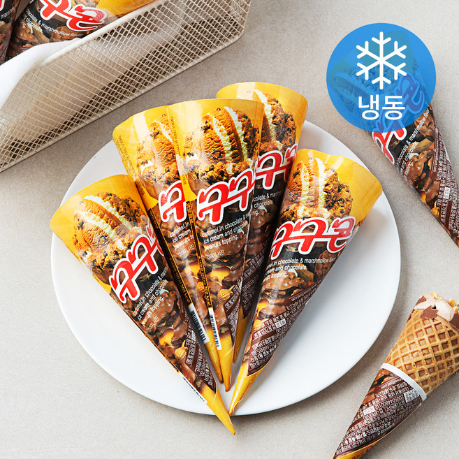 롯데웰푸드 구구콘 아이스크림 (냉동), 160ml, 1개입, 24개