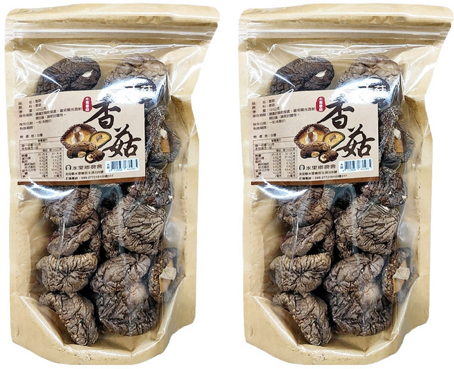 水里鄉農會 水里香菇 大菇, 120g, 2個