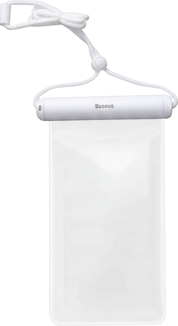 Baseus 倍思 圓筒滑蓋防水袋 Pro, 白色, 1個