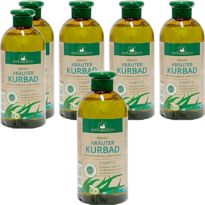 허바메디커스 허벌베스 바디워시 유칼립투스향, 500ml, 6개