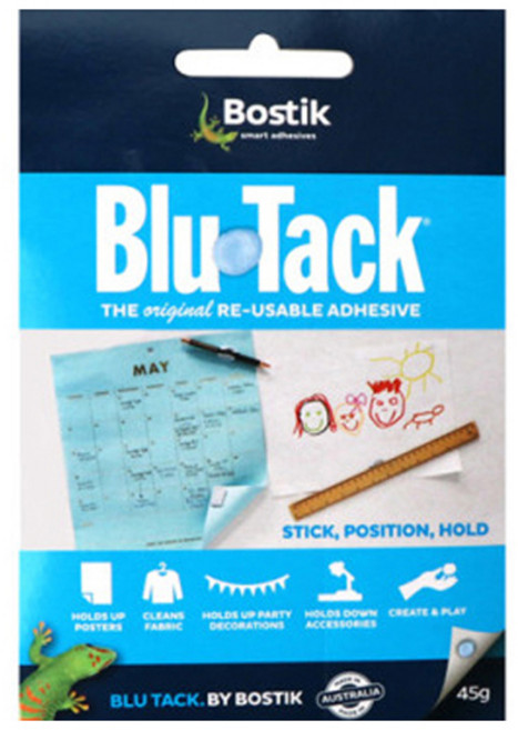 보스틱 블루택 점토점착제 오리지날 45g, 1개