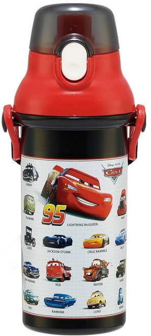 Skater 塑膠AG抗菌水壺, CARS, 480ml, 1個