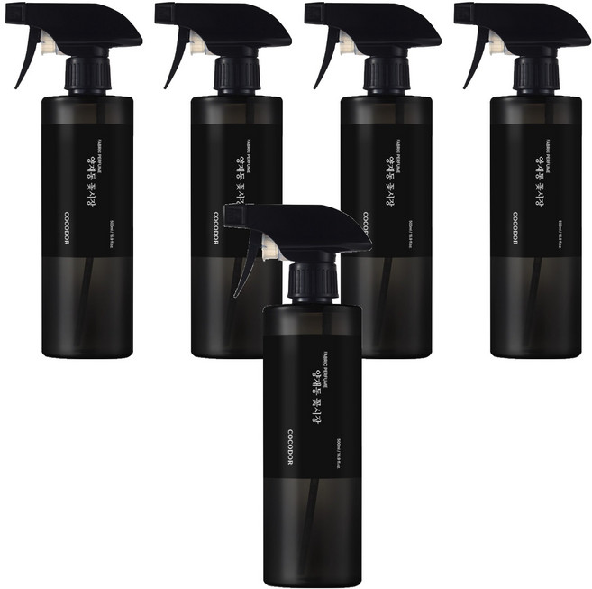 코코도르 퍼퓸 섬유탈취제 양재동꽃시장, 5개, 500ml