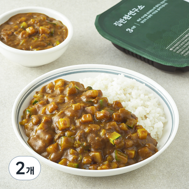 집반찬연구소 한우 야채 카레, 300g, 2개