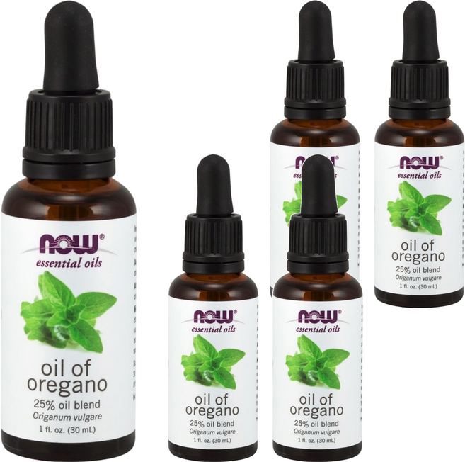 NOW Foods 精油 牛至複方, 30ml, 5瓶
