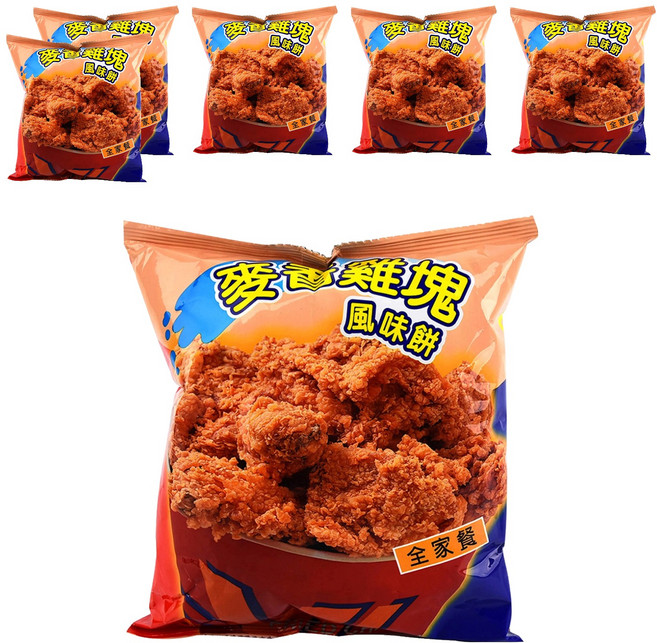 大同國際 全家餐麥香雞塊風味餅, 40g, 6包