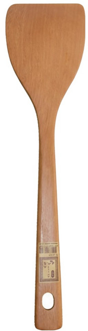 Axis 艾克思 天然原木平煎匙, 原木色, 1支