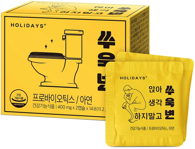 홀리데이즈 쑤욱변 유산균, 28정, 1개 - 쿠팡