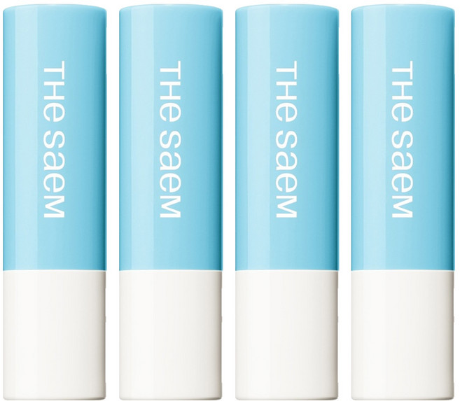 더샘 샘물 에센셜 틴트 립밤, WH01, 4g, 4개