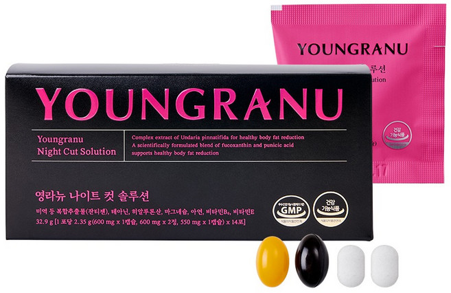 Youngranu Night Cut Solution 14入, 1盒, 14包