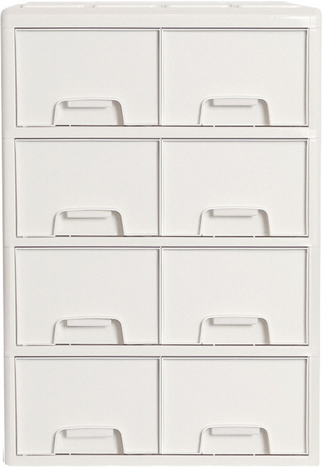 리빙스마일 베이비 서랍장 4트윈, 마블컬러, 4단