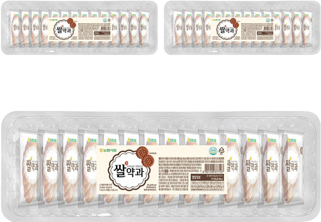 Nonghyup 韓國傳統零食藥菓 10塊入, 350g, 3個