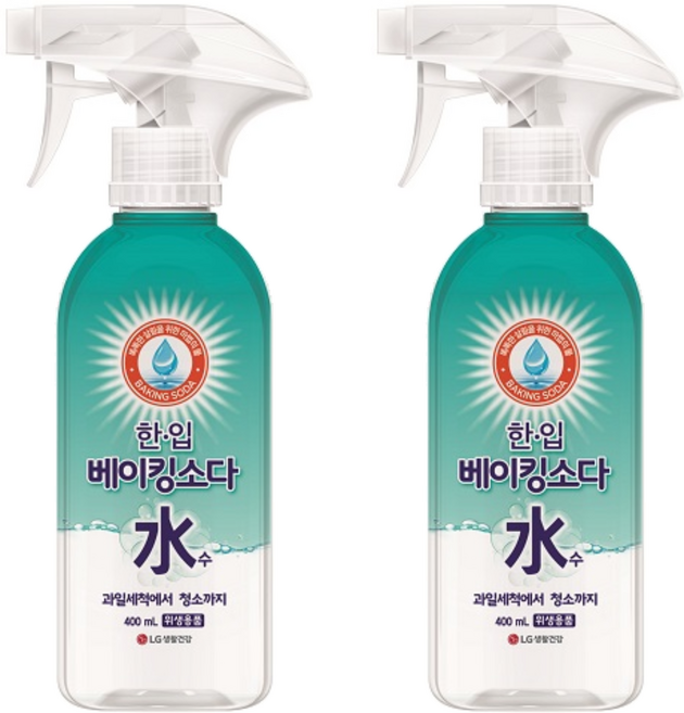 한입 베이킹소다수 주방세제, 400ml, 2개