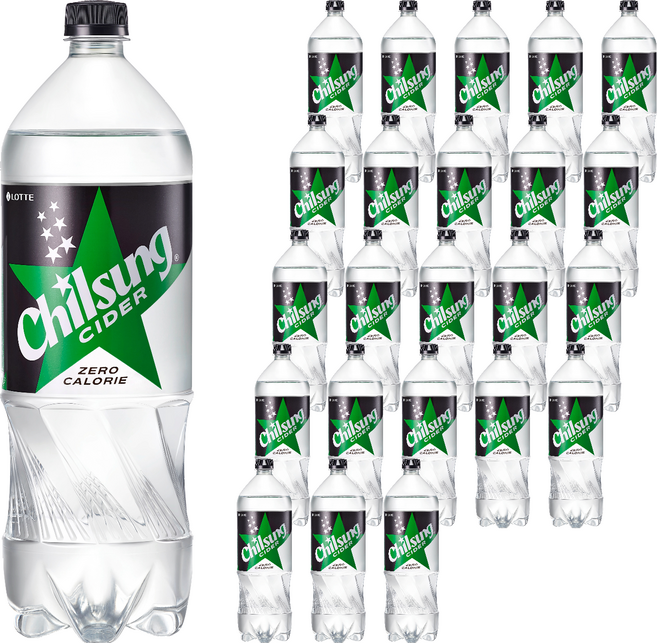 칠성사이다 제로, 1.5L, 24개
