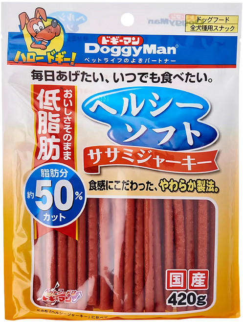 DoggyMan 多格漫 犬用健康低脂軟雞肉條, 雞肉, 420g, 1包