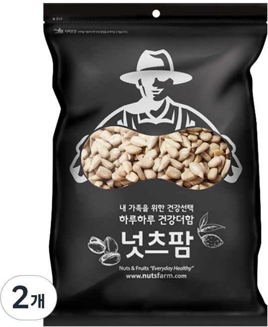넛츠팜 깐 해바라기씨, 1kg, 2개