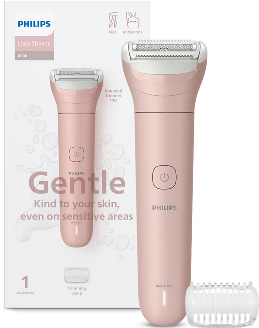 필립스 6000 시리즈 레이디 쉐이버, BRL128/10, 제모면도기