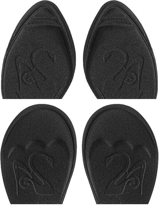 탐사 신발 클 때 사이즈 줄이는 앞꿈치 발바닥 쿠션 패드 원형 + 뾰족형 세트