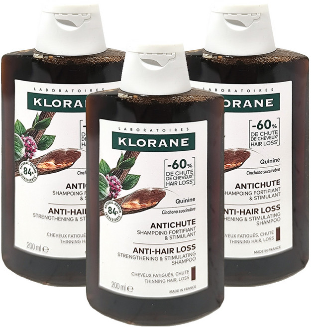 KLORANE 蔻蘿蘭 養髮強韌洗髮精, 200ml, 3件