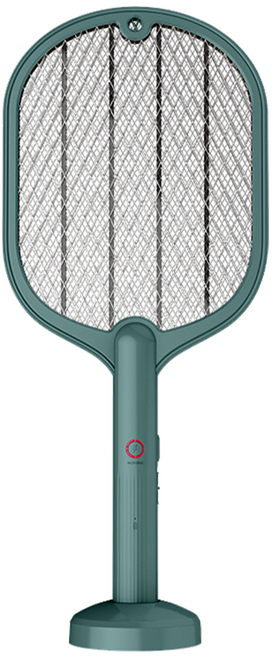 驚雷 電蚊拍 BH305 USB充電, 綠色