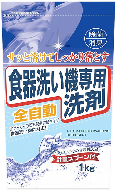 Rocket Soap 火箭石鹼 洗碗機專用碗盤清潔劑, 1kg, 1包