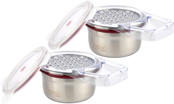 스텐락 클래식 원형 4호 강판세트, 혼합색상, 2개