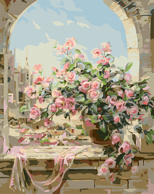 아트조이 DIY 명화 그리기 세트 40 x 50 cm 세로형, 화사한 오후, 1개