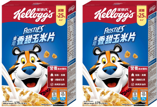 Kellogg's 家樂氏 FROSTIES 東尼玉米片 香甜玉米片, 175g, 2盒