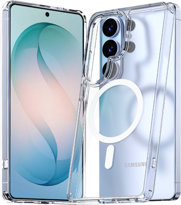 요거 맥세이프 마그네틱 변색없는 클리어 휴대폰 케이스