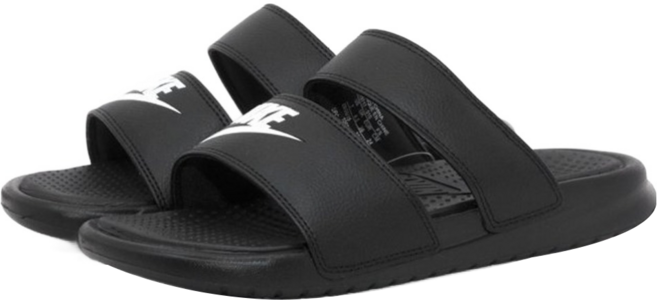 NIKE 耐吉 男女款 OFFCOURT DUO SLIDE 拖鞋 DC0496-001, 26cm, 黑色