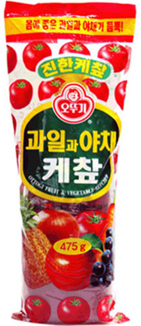 오뚜기 과일과 야채 케찹, 475g, 1개