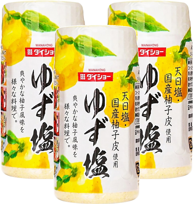 DAISHO 大逸昌 柚子調味鹽, 80g, 3瓶