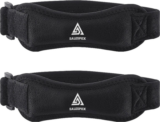 세일즈픽 무릎 보호대 2p, 1개, 블랙