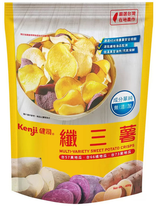 Kenji 健司 纖三薯脆片, 1包