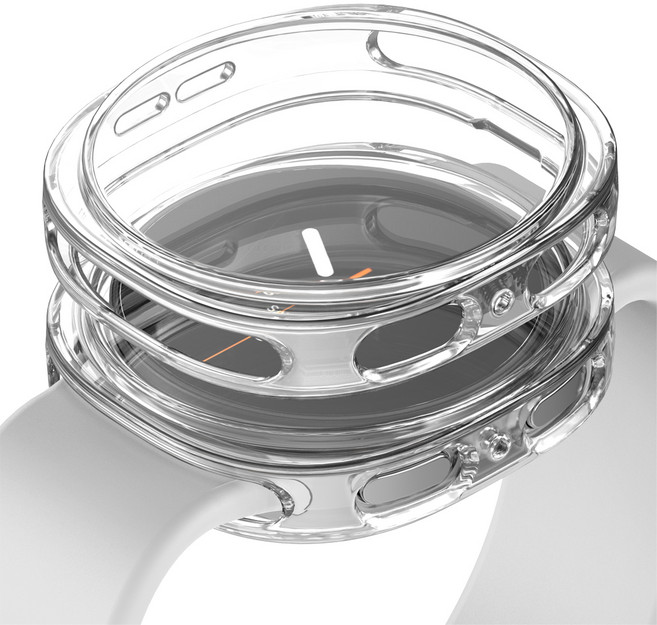 누아트 풀커버 케이스, 투명 + 투명, 2개