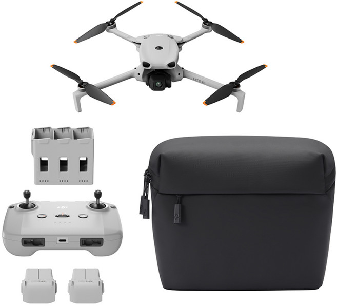 9위 - DJI Lito X1 플라이 모어 콤보 드론 DJI RC-N3 포함, 혼합색상, 1세트