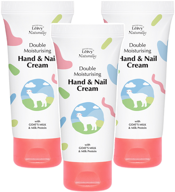 레이비 산양유 핸드 앤 네일 크림 코튼 플로럴향, 50ml, 3개