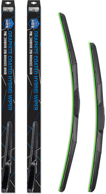 카템 그라파이트 코팅 하이브리드 와이퍼 운전석+조수석 세트, 컨텐츠 참조