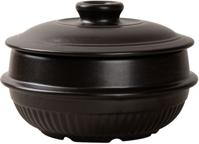 해피정 진뚝배기 직화찌개솥 해장기A 뚜껑형 4호, 17cm, 1개