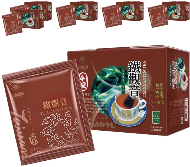 永發茗茶 冷泡鐵觀音, 2.7g, 16包, 6盒