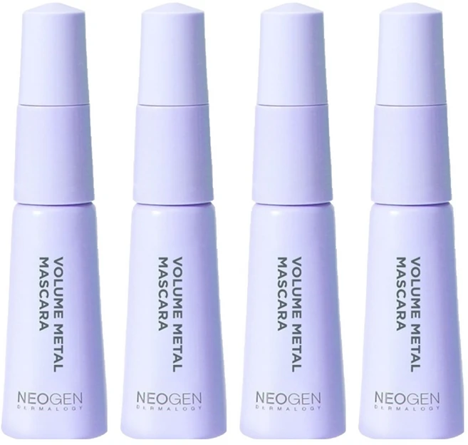 네오젠 더마로지 볼륨 메탈 마스카라 블랙 리필 4ml, 4개 - 쿠팡