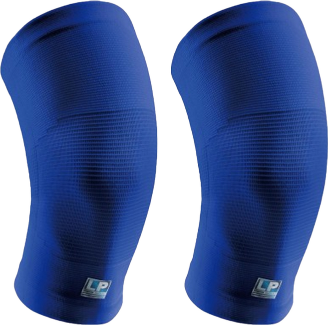LP SUPPORT 高伸縮型膝護套 647R1-BL-M, 2個