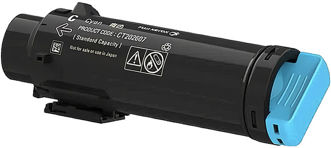 FUJI XEROX 原廠標準容量碳粉匣 3K CT202607, 藍色, 1個