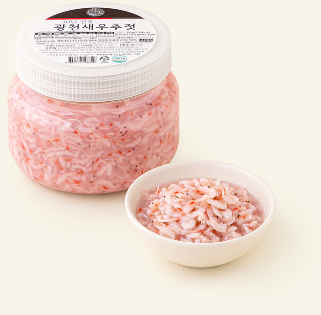 광천수산 30년전통 광천새우추젓, 500g, 1개