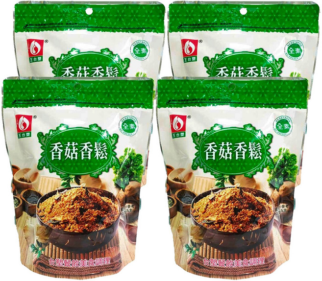 台塑餐飲 香菇香鬆, 250g, 4包